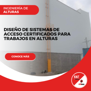 Diseño de sistemas de acceso certificados para trabajos en alturas