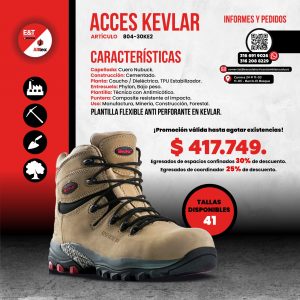 ACCES KEVLAR – ARTÍCULO 804-30KE2
